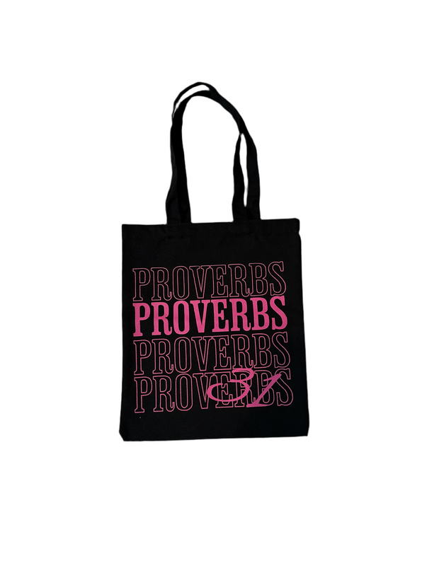 Proverbs 31 Tote Bag – Strength, Style, Scripture
