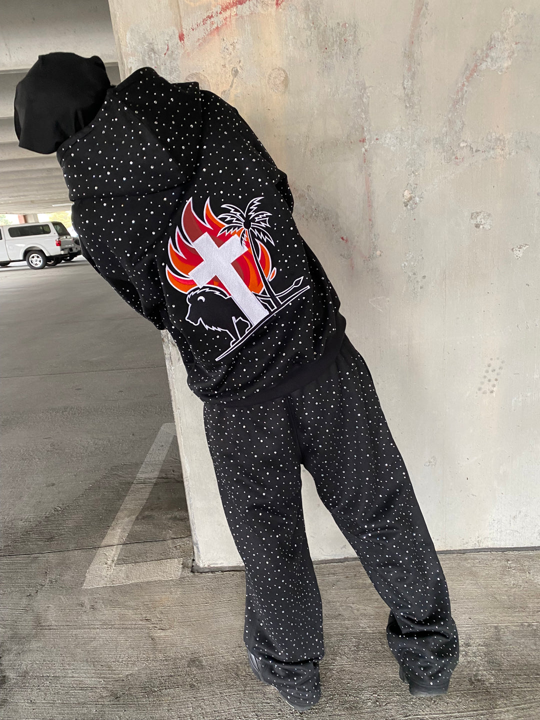 Blessed Brand Rhinestone Heavyweight Hoodie (Pre-Order)