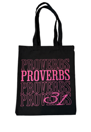 Proverbs 31 Tote Bag – Strength, Style, Scripture
