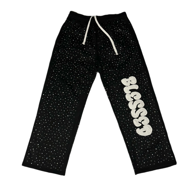Rhinestone Sweatpants (Low Inventory)