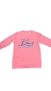 Blessed Brand Crewneck in Pink