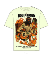 Robin Hood Tee – “The Sinner’s Wealth is Stored Up for the Righteous”