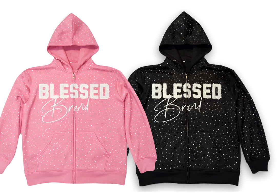 Blessed Brand Rhinestone Heavyweight Hoodie (Pre-Order)