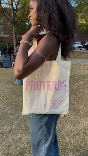 Proverbs 31 Tote Bag (Pre-Order)