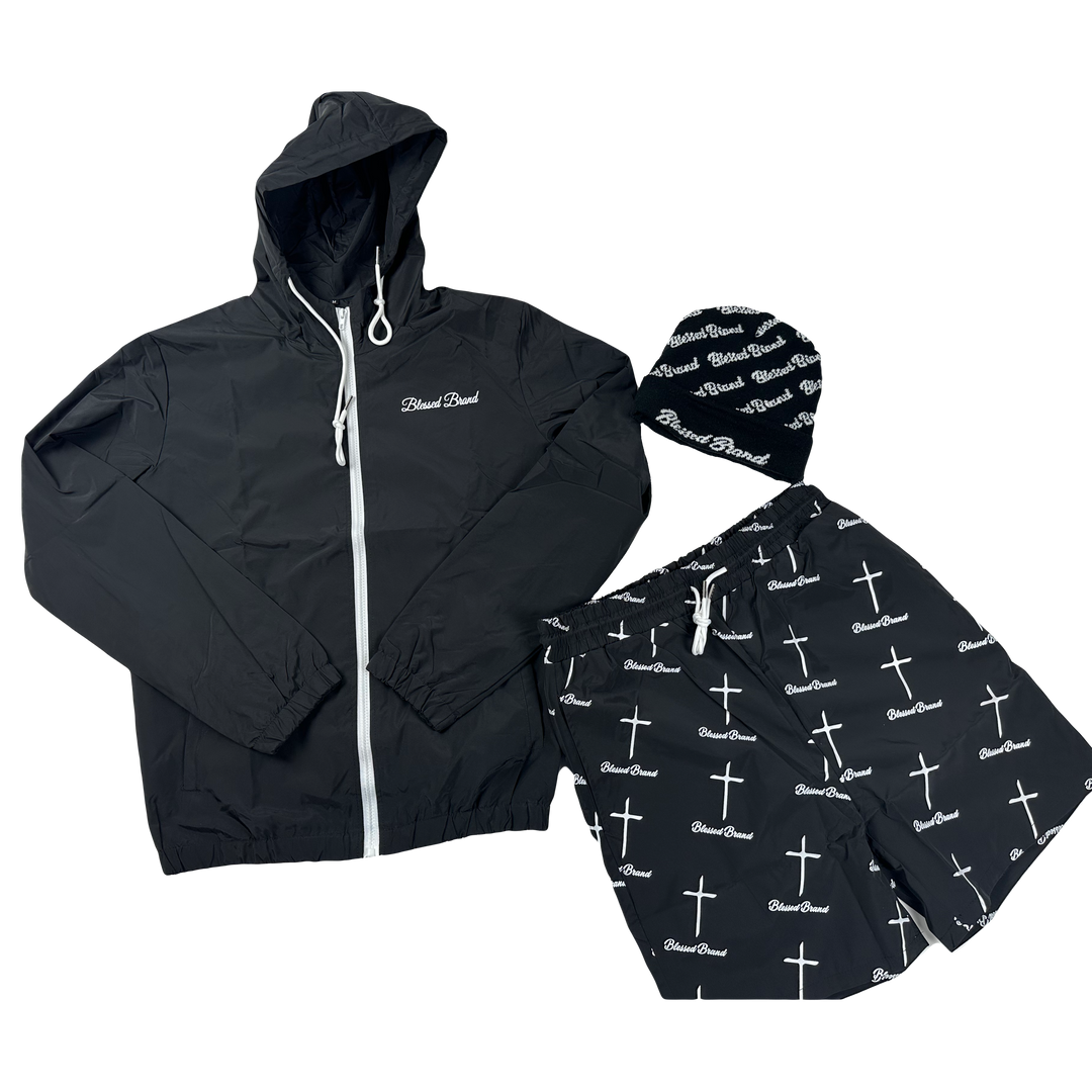 Blessed Brand Windbreaker Shorts