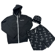 Blessed Brand Windbreaker set (Black)