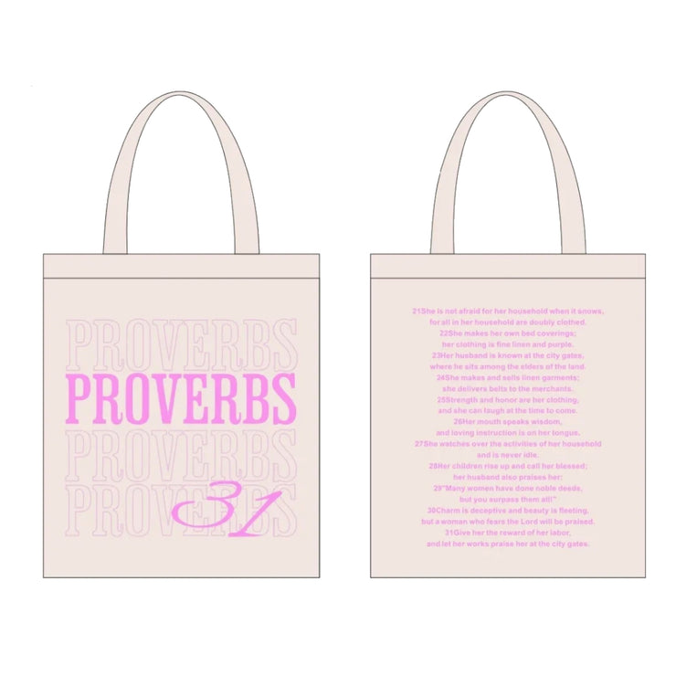 Proverbs 31 Tote Bag (Pre-Order)