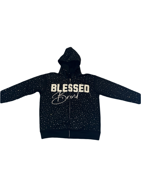 Blessed Brand Rhinestone Hoodie Set (Pre-Order)