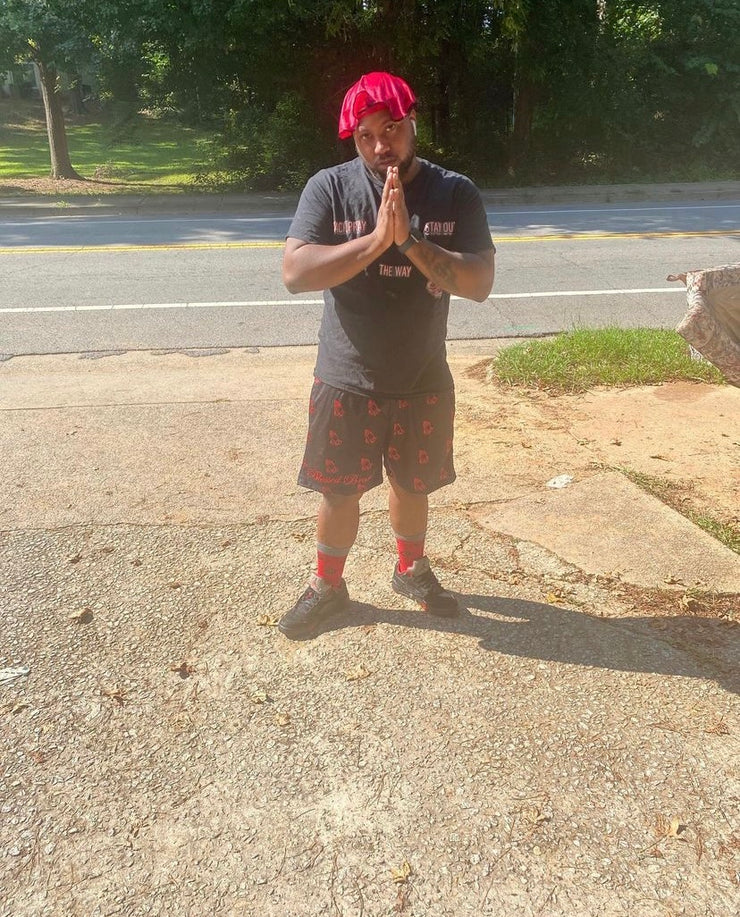 Blessed Shorts - Unisex Mesh shorts in Red (Pre-order)