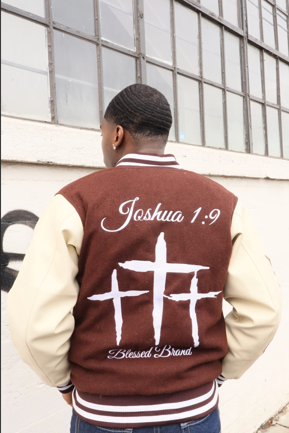 Blessed Brand Letterman Brown