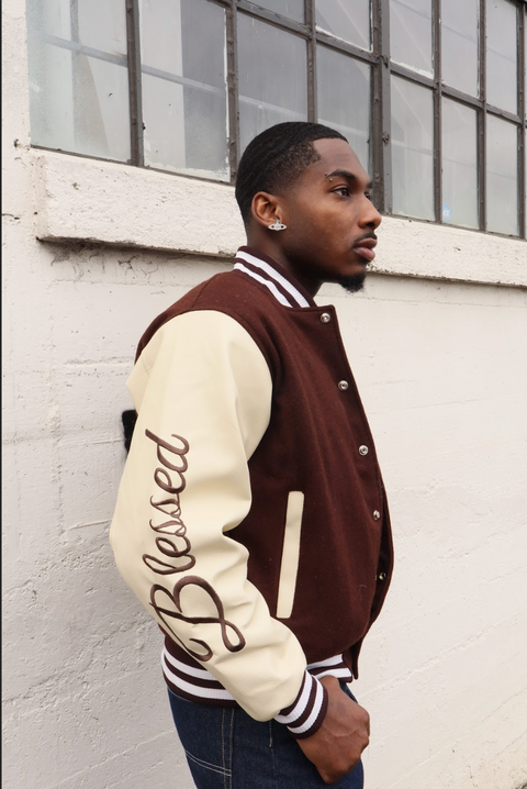 Blessed Brand Letterman Jacket