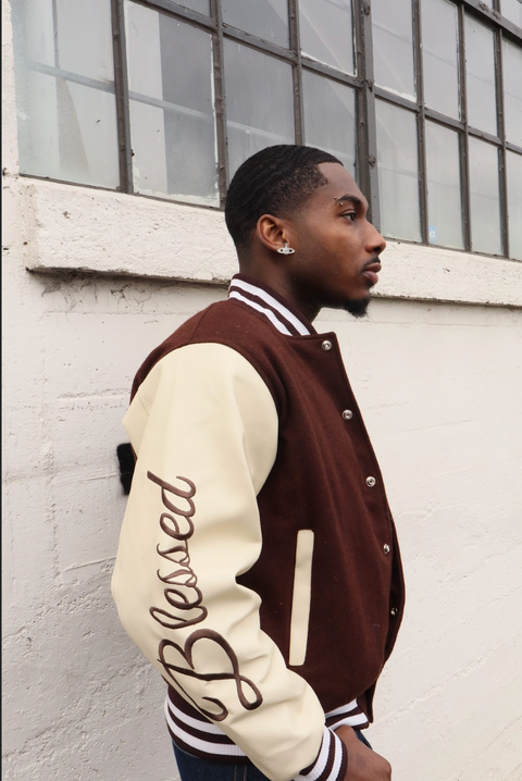 Blessed Brand Letterman Jacket