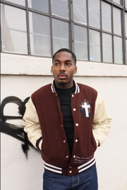 Blessed Brand Letterman Jacket