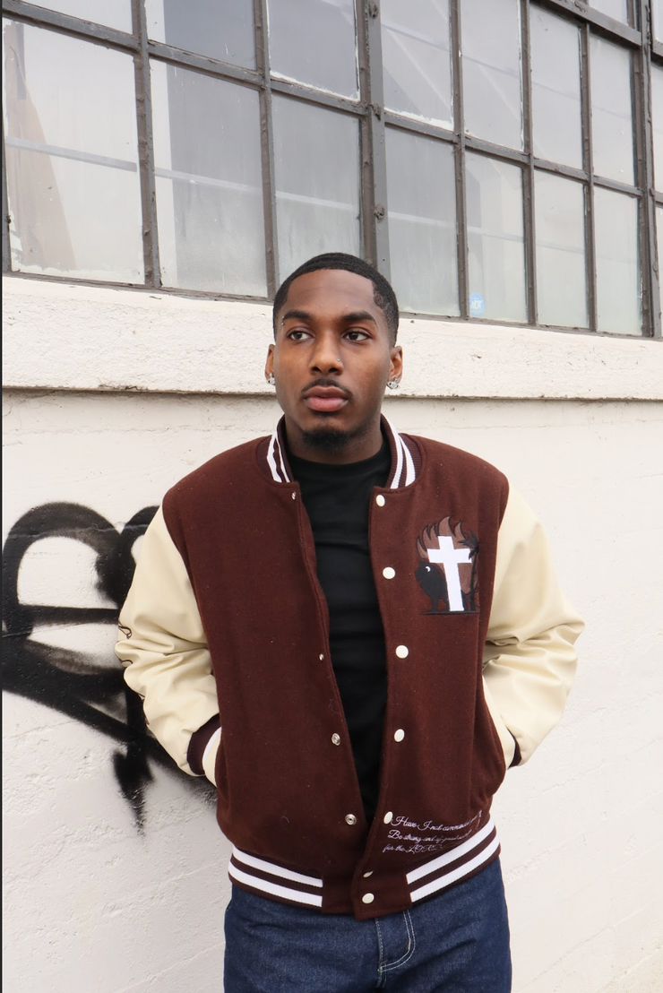 Blessed Brand Letterman Jacket