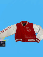 Cropped Letterman Jacket (Pre-Orders)