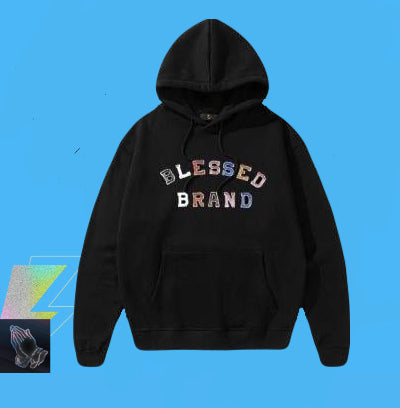 Blessed Embroidery Hoodie