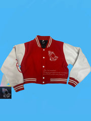 Cropped Letterman Jacket (Pre-Orders)