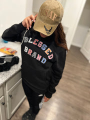 Blessed Embroidery Hoodie